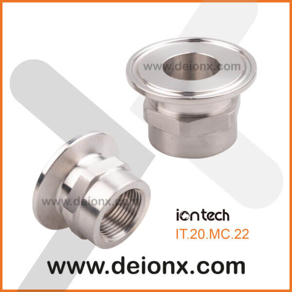 Iontech Tri-clamp Concentrate connector 3/4" BSP x 1,5 Tri-Clamp